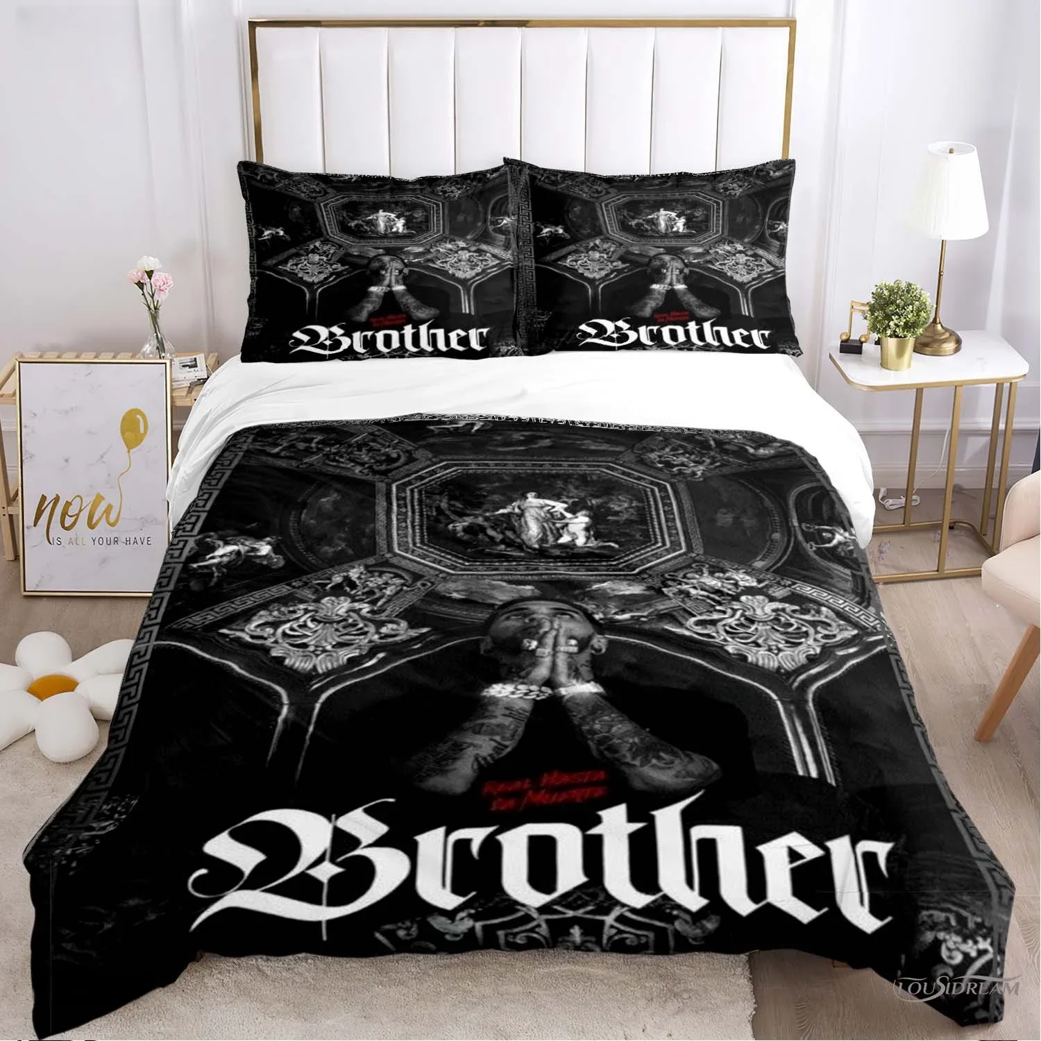 Anuel AA Rapper Hip Hop Singer All Season Duvet Cover Bedding Set Soft Quilt Cover and Pillowcases Teen Single_Double_Queen_King
Anuel AA Rapper Hip Hop Singer All Season Duvet Cover Bedding Set Soft Quilt Cover and Pillowcases Teen Single_Double_Queen_King