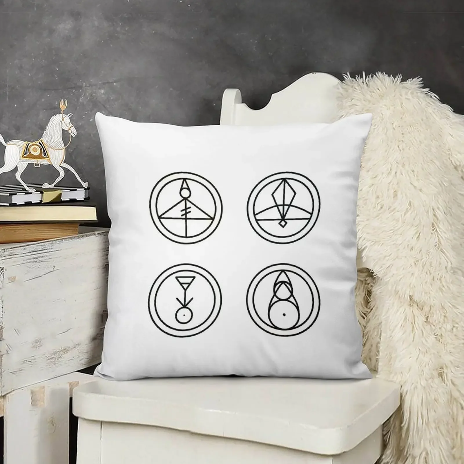 Luz's Glyphs Throw Pillow Cushion Cover Luxury ornamental pillows for living room Decorative Cushions For Living Room pillow
Luz's Glyphs Throw Pillow Cushion Cover Luxury ornamental pillows for living room Decorative Cushions For Living Room pillow