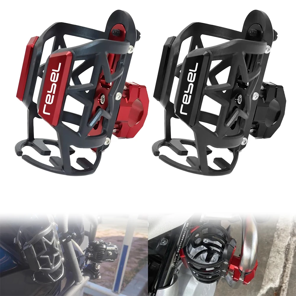 Motorcycle Accessories Water Cup Holder Fit For Honda Rebel500 Rebel1100 CMX500 CMX1100 Rebel 1100 2014-2024 2023 2022 2021 2020
Motorcycle Accessories Water Cup Holder Fit For Honda Rebel500 Rebel1100 CMX500 CMX1100 Rebel 1100 2014-2024 2023 2022 2021 2020
