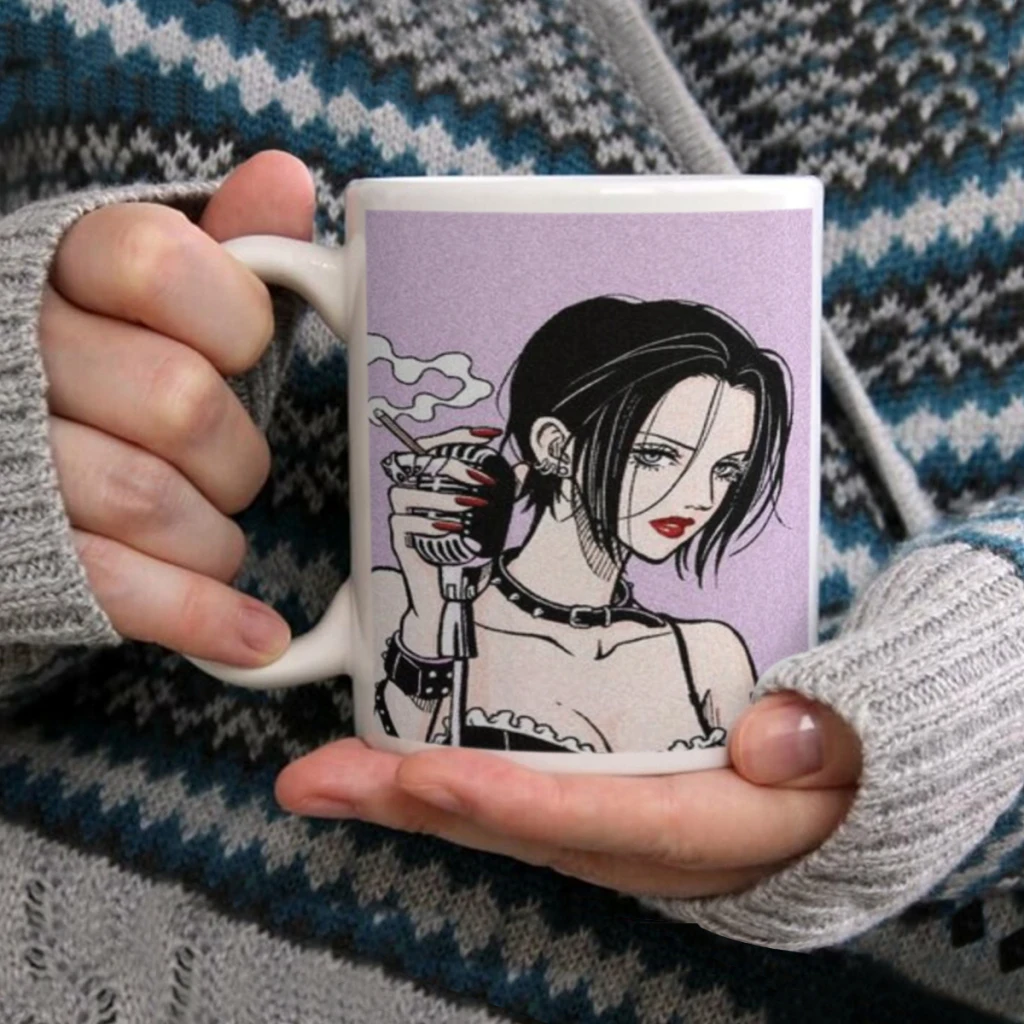 Anime NANA Coffee Mug Tea Cup 11oz Coffee Cup Funny Birthday Gifts for Women and Men Ceramic Mug Personalized Cup
Anime NANA Coffee Mug Tea Cup 11oz Coffee Cup Funny Birthday Gifts for Women and Men Ceramic Mug Personalized Cup