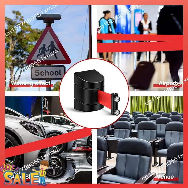 ABCL 16.4 Ft Magnetic Retractable Wall Barrier Wall Mounted Crowd Control Barrier Safety Belt With ABS Case
ABCL 16.4 Ft Magnetic Retractable Wall Barrier Wall Mounted Crowd Control Barrier Safety Belt With ABS Case