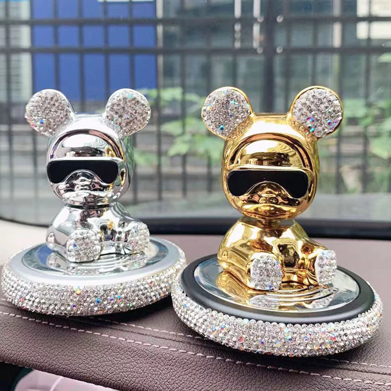 Crystal Creative Cartoon Doll Cute Bear Car Ornaments In-Car Center Console Interior Decoration Accessories Auto Perfume Gifts
Crystal Creative Cartoon Doll Cute Bear Car Ornaments In-Car Center Console Interior Decoration Accessories Auto Perfume Gifts