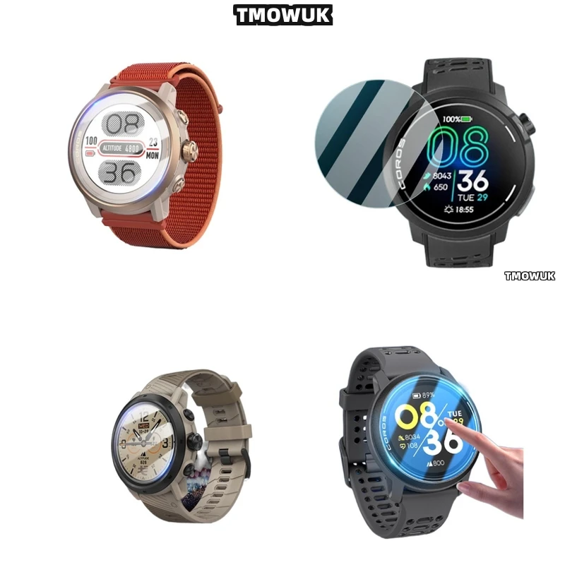 For Coros PACE 2 3 42 46 MM APEX 2 Pro VERTIX 2 2S - HD 9H Hardness Anti-Scratch Tempered Glass Screen Protector For Smart Watch
For Coros PACE 2 3 42 46 MM APEX 2 Pro VERTIX 2 2S - HD 9H Hardness Anti-Scratch Tempered Glass Screen Protector For Smart Watch