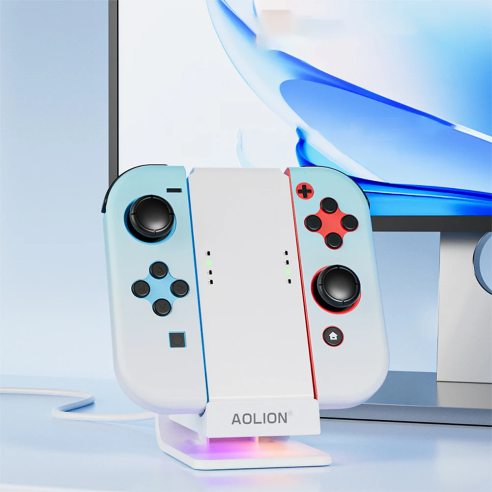 Charging Dock for Joycon Charger Stand Charger Station Handle Charger Dock Station for Switch OLED for Switch L & R Controller
Charging Dock for Joycon Charger Stand Charger Station Handle Charger Dock Station for Switch OLED for Switch L & R Controller