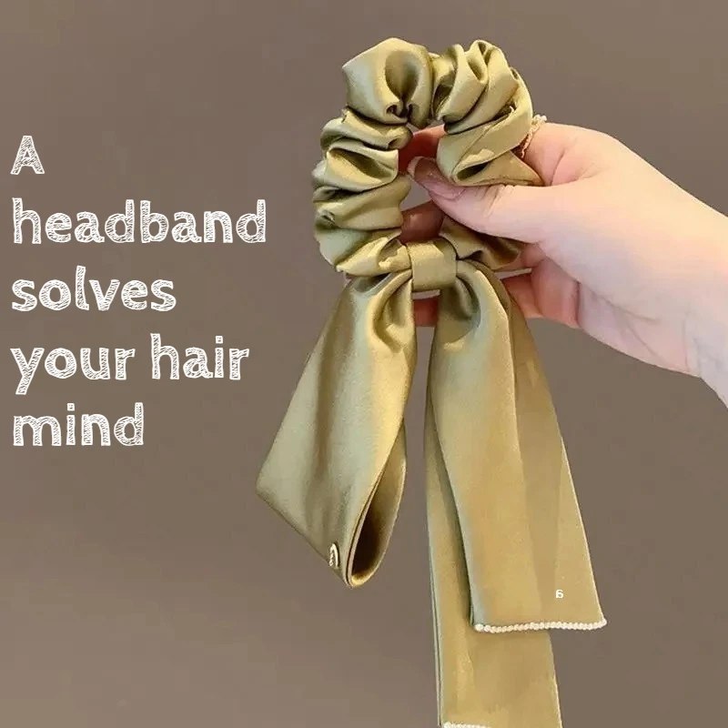2025 elegantes, banda para el cabello, lazo de satén negro, lazos para el cabello, coleta para mujer, accesorios para el cabello
2025 elegantes, banda para el cabello, lazo de satén negro, lazos para el cabello, coleta para mujer, accesorios para el cabello