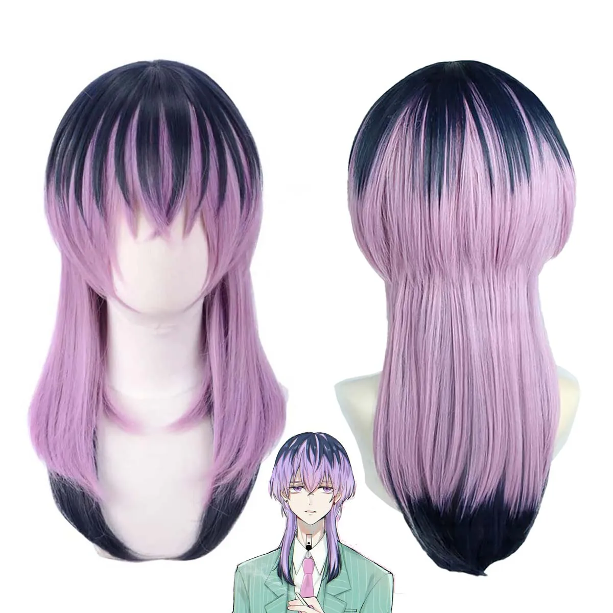 Men Anime Tokyo Revengers Cos Rindou Haitani Purple Gradient Dark Blue Wig
Men Anime Tokyo Revengers Cos Rindou Haitani Purple Gradient Dark Blue Wig