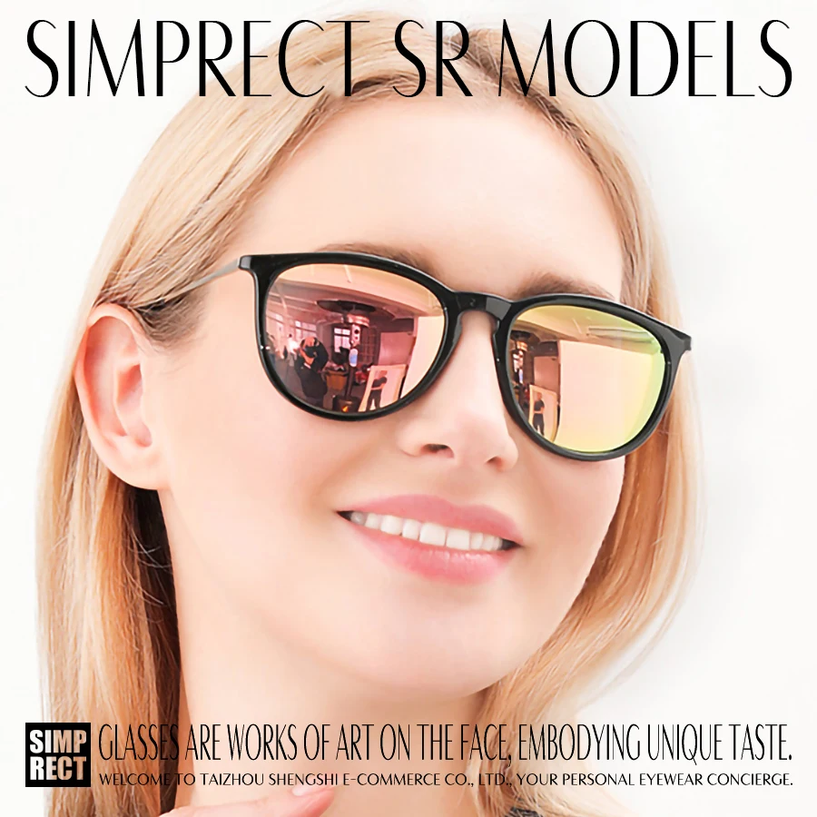 SIMPRECT Popular Polarized Sunglasses Woman 2025 New High Quality Luxury Brands Designer Vintage Mirror Round UV Sun Glasses
SIMPRECT Popular Polarized Sunglasses Woman 2025 New High Quality Luxury Brands Designer Vintage Mirror Round UV Sun Glasses