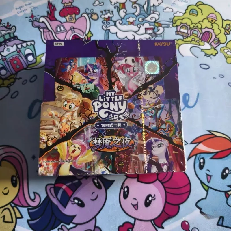Genuine KAYOU My Little Pony Nightmare Night Collectible Card Special Halloween Story Card Anime Peripheral Toy Halloween Gifts
Genuine KAYOU My Little Pony Nightmare Night Collectible Card Special Halloween Story Card Anime Peripheral Toy Halloween Gifts