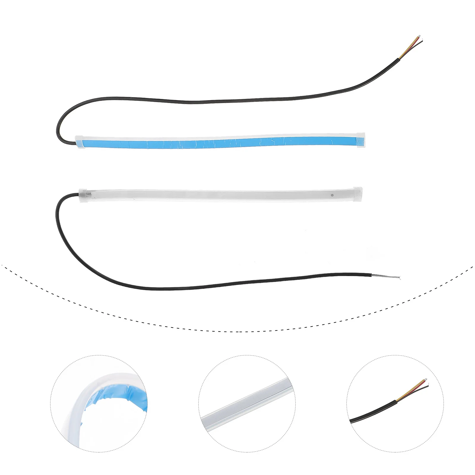 2pcs Led Daytime Running Light 4Mm Ultra-Thin Surface Strip Tube Lamp For Car Waterproof Flexible Light Strip Turn Signal Car
2pcs Led Daytime Running Light 4Mm Ultra-Thin Surface Strip Tube Lamp For Car Waterproof Flexible Light Strip Turn Signal Car