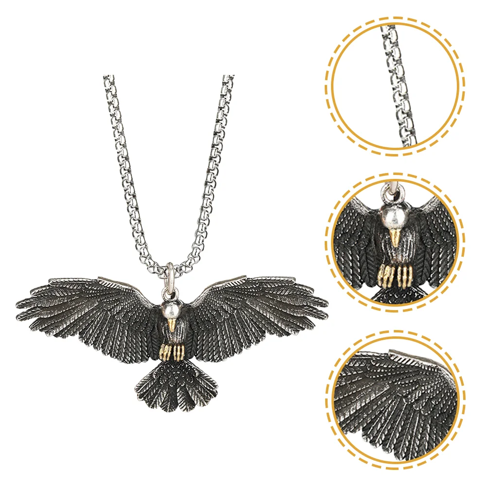 Hip Hop Necklace Punk Vintage Pendant Chain Eagle Pendant Necklace for Men eagle necklace chain with pendant
Hip Hop Necklace Punk Vintage Pendant Chain Eagle Pendant Necklace for Men eagle necklace chain with pendant