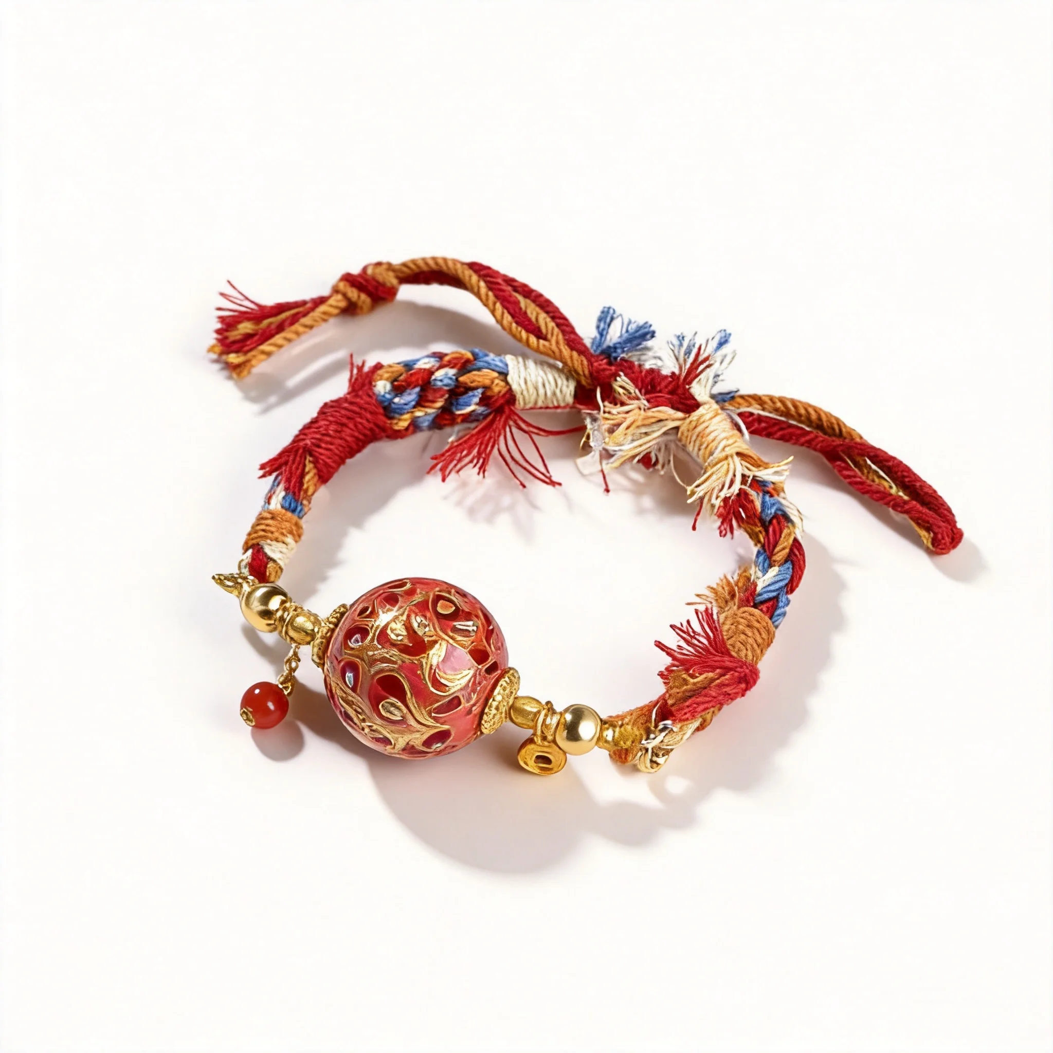 Traditional Chinese Auspicious Good Luck Blessing Handmade Tibetan Braided Rope Bracelet Semi Finished Adjustable Fortune Jewelr
Traditional Chinese Auspicious Good Luck Blessing Handmade Tibetan Braided Rope Bracelet Semi Finished Adjustable Fortune Jewelr
