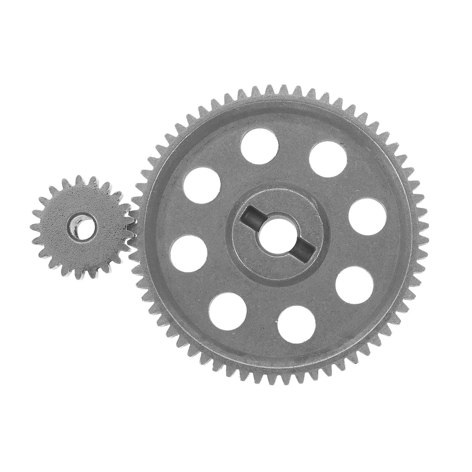 1Set 1:10 Rc Car Metal Main Gear Steel Transmission Gear Kit 21T 64T for Remote Control Car Replacement High Performance