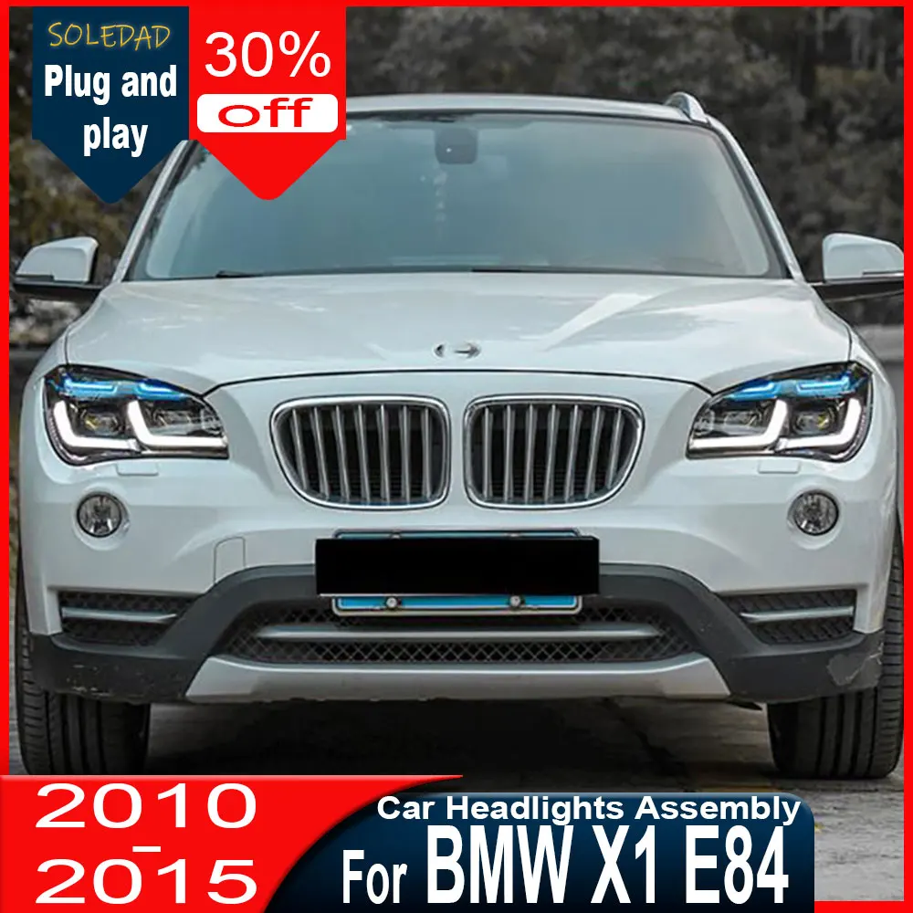 Car Front Headlights For BMW X1 E84 2010 2011 2012 2013 2014 2015 DRL Turn Signal Upgrade LED Projector Lens Auto Accessories
Car Front Headlights For BMW X1 E84 2010 2011 2012 2013 2014 2015 DRL Turn Signal Upgrade LED Projector Lens Auto Accessories