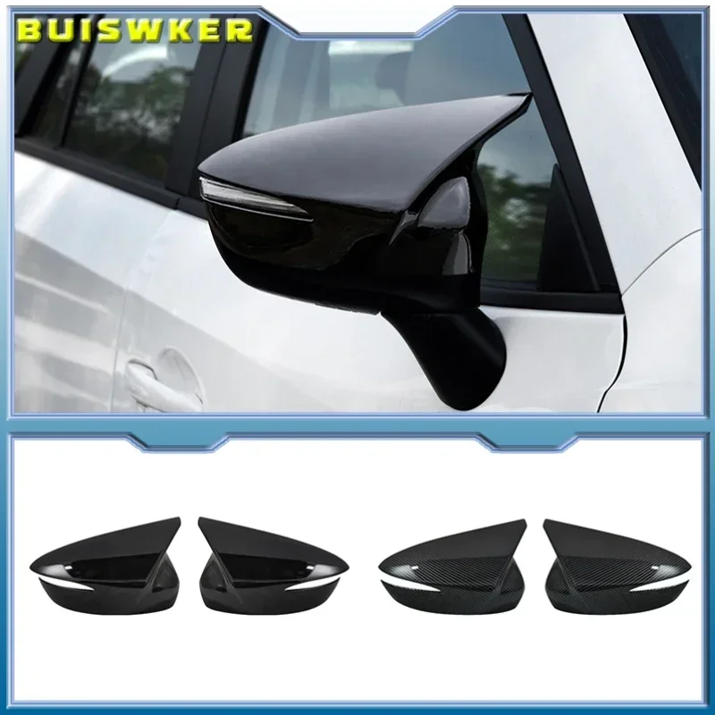 For Mazda CX-5 CX-3 CX-4 Car Rearview Side Mirror Cover Wing Cap Horn Exterior Door Rear View Case Trim Sticker Carbon Fiber
For Mazda CX-5 CX-3 CX-4 Car Rearview Side Mirror Cover Wing Cap Horn Exterior Door Rear View Case Trim Sticker Carbon Fiber