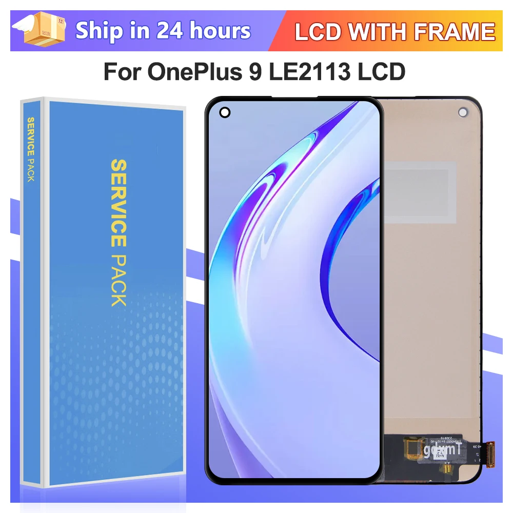 6.55'' For OnePlus 9 LE2113 LE2111 LE2110 LE2117 LE2115 1+9 LCD Display Touch Screen Digitizer Assembly Replacement
6.55'' For OnePlus 9 LE2113 LE2111 LE2110 LE2117 LE2115 1+9 LCD Display Touch Screen Digitizer Assembly Replacement