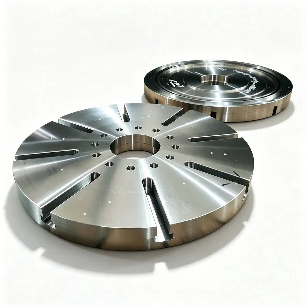 Custom CNC Lathe Faceplate Precision Circular Disc for Machine Tool Assembly
Custom CNC Lathe Faceplate Precision Circular Disc for Machine Tool Assembly