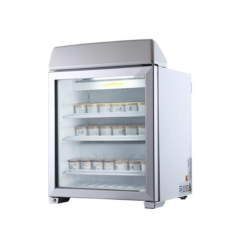 Small freezer Commercial ice cream display cabinet Beef mutton seafood freezer Air-cooled lockable door
Small freezer Commercial ice cream display cabinet Beef mutton seafood freezer Air-cooled lockable door