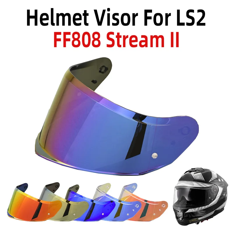 FF808 Stream II Full Face Helmet Visor For LS2 ff808 Motorcycle Helmet Lens UV-Proof Sunscreen Windshield Replace Visor
FF808 Stream II Full Face Helmet Visor For LS2 ff808 Motorcycle Helmet Lens UV-Proof Sunscreen Windshield Replace Visor