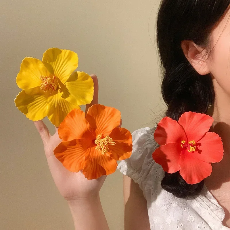 Hawaiian Flower Hair Clip for Women Girls Romantic Bohemian Flower Side Bangs Clip Bb Hair Clips Hair Accessories
Hawaiian Flower Hair Clip for Women Girls Romantic Bohemian Flower Side Bangs Clip Bb Hair Clips Hair Accessories