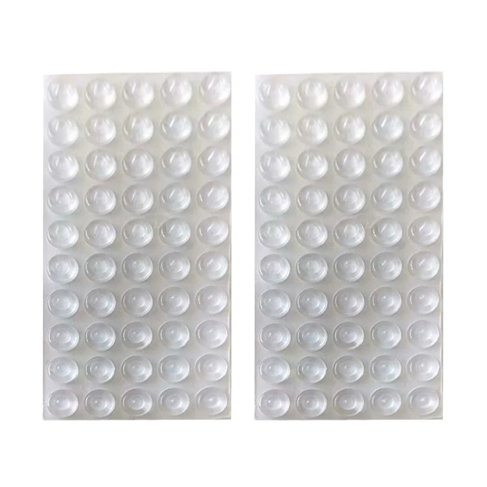 100Pcs Anti-Noise Mute Crash Pad Self Adhesive Silicone Furniture Door Bumper Damping Pad for Cabinets Drawers
100Pcs Anti-Noise Mute Crash Pad Self Adhesive Silicone Furniture Door Bumper Damping Pad for Cabinets Drawers