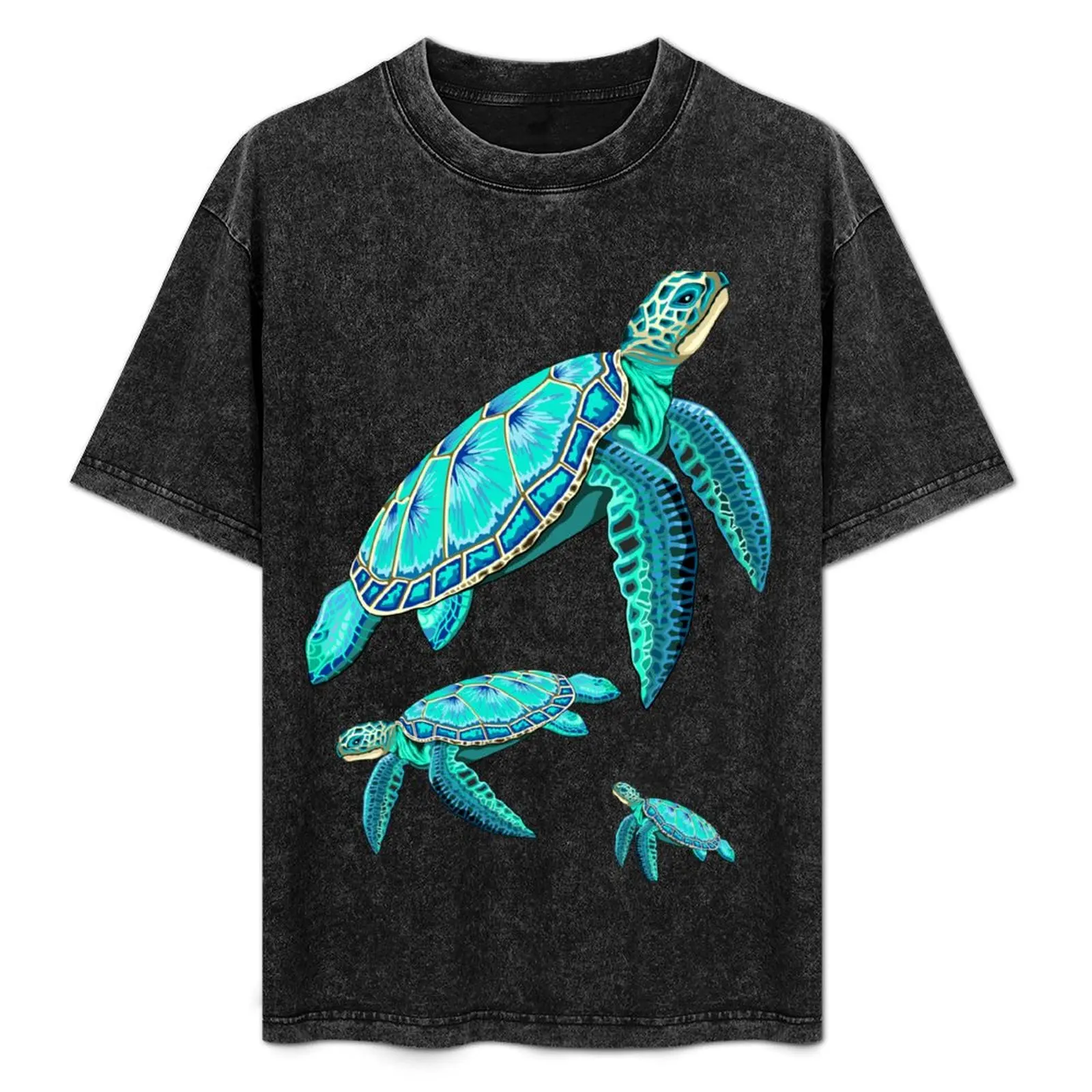 Sea Turtle Turquoise Oceanlife T-Shirt Modern Style Print T-Shirt
Sea Turtle Turquoise Oceanlife T-Shirt Modern Style Print T-Shirt
