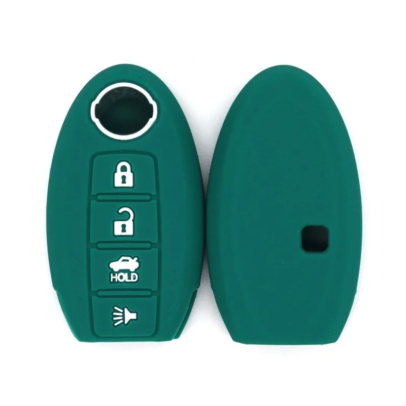Suitable for Nissan Qashqai, Jinke Sylphy, Teana Sylphy smart 4-button silicone soft key bag
Suitable for Nissan Qashqai, Jinke Sylphy, Teana Sylphy smart 4-button silicone soft key bag