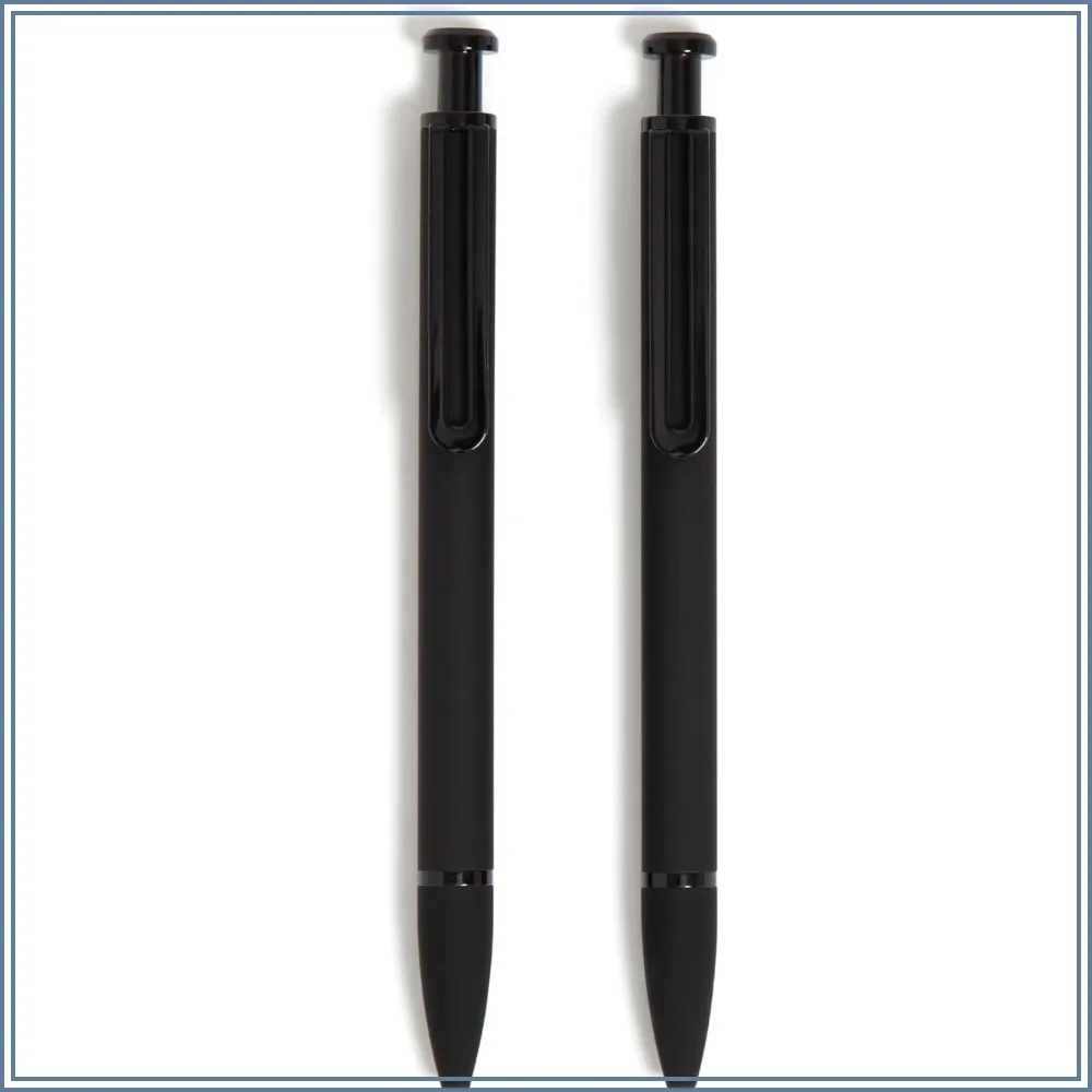 Set of 2 Bold Point Ballpoint Pens, 1.0 mm Black Ink, Soft Touch Matte Finish, Weighted for Comfortable Writing
Set of 2 Bold Point Ballpoint Pens, 1.0 mm Black Ink, Soft Touch Matte Finish, Weighted for Comfortable Writing