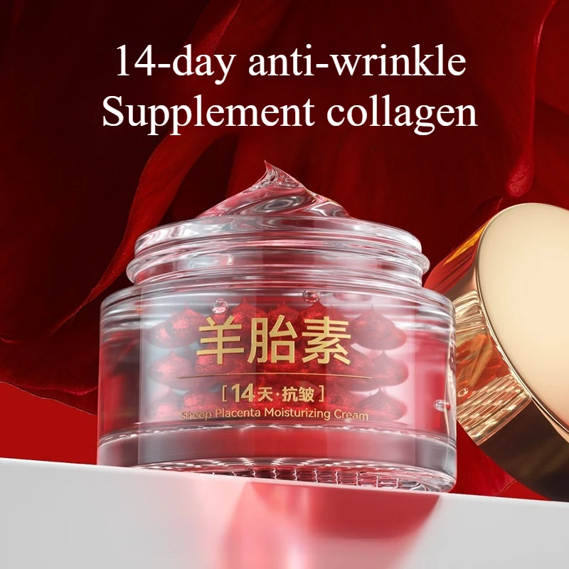 Увлажняющий крем для лица с овечьей плацентой, протеиновая сыворотка, увлажняющая кожа против морщин, увлажняющий укрепляющий ночной крем
Увлажняющий крем для лица с овечьей плацентой, протеиновая сыворотка, увлажняющая кожа против морщин, увлажняющий укрепляющий ночной крем