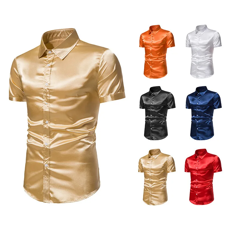 Ultrashiny Shirt Menswear Vintage Glamorous Shirt Relaxed Fit Short-Sleeve Shirt Moisture-Wicking Breathable Lightweight Top
Ultrashiny Shirt Menswear Vintage Glamorous Shirt Relaxed Fit Short-Sleeve Shirt Moisture-Wicking Breathable Lightweight Top