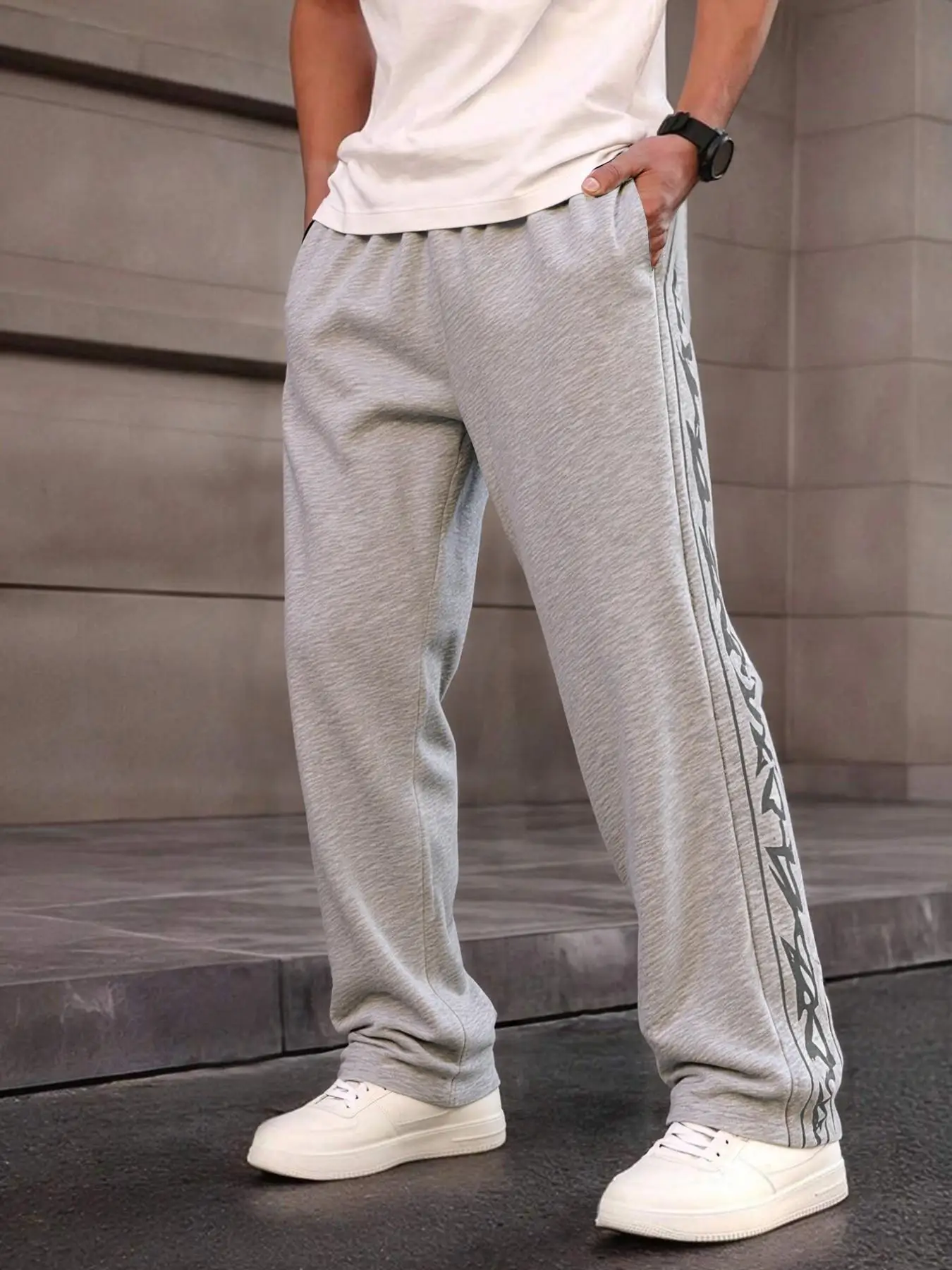 Men's Casual Straight Pants Stripe Printed Fashion Spring Autumn Comfortable Fit Trousers
Men's Casual Straight Pants Stripe Printed Fashion Spring Autumn Comfortable Fit Trousers