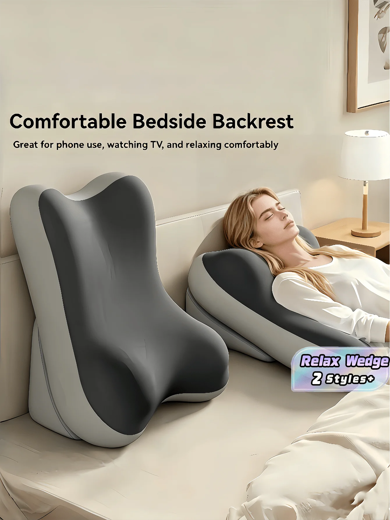 1PC Adjustable Detachable Ergonomic Memory Foam Backrest Pillow Bed Wedge Pillow With Leg Elevation Wedge Inclined Support For B
1PC Adjustable Detachable Ergonomic Memory Foam Backrest Pillow Bed Wedge Pillow With Leg Elevation Wedge Inclined Support For B