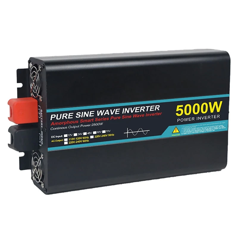 Pure Sine Wave Power Inverter 1600W 2800W 4000W 5000W 12V To AC220V Portable Power Bank Converter Solar Car Inverter Transformer
Pure Sine Wave Power Inverter 1600W 2800W 4000W 5000W 12V To AC220V Portable Power Bank Converter Solar Car Inverter Transformer