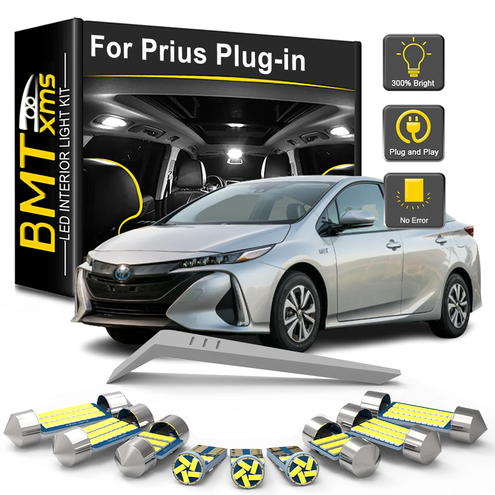 BMTxms 12Pcs Canbus LED Interior Light Bulb For Toyota Prius Plug-in 2010 2011 2012 2013 2014 2015 2016 2017 Car Accessories
BMTxms 12Pcs Canbus LED Interior Light Bulb For Toyota Prius Plug-in 2010 2011 2012 2013 2014 2015 2016 2017 Car Accessories