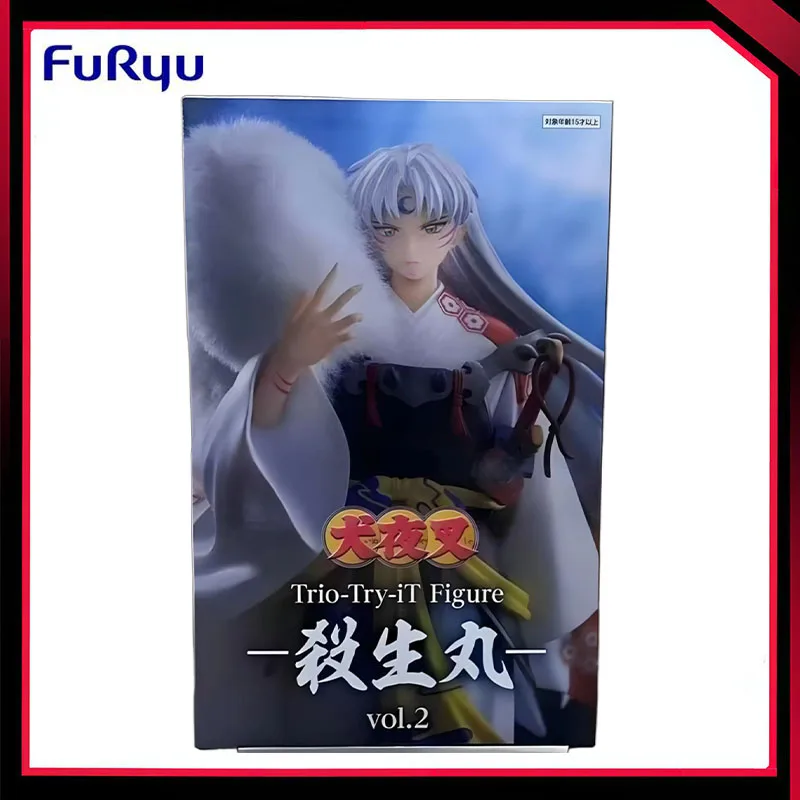In Stock Original FuRyu Trio-Try-iT Inuyasha Sesshoumaru Vol.2 17CM Action Figure Anime Model Collectible Toys Collectible Gift
In Stock Original FuRyu Trio-Try-iT Inuyasha Sesshoumaru Vol.2 17CM Action Figure Anime Model Collectible Toys Collectible Gift