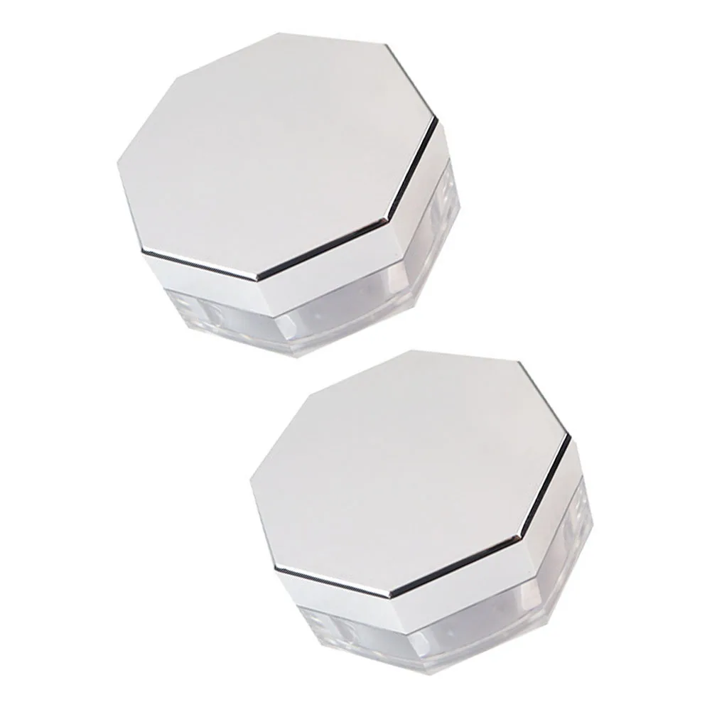 2 set Octagonal Mirror Portable Elastic Mesh Powder Storage Box Travel Home Salon Reusable Loose Powder Container
2 set Octagonal Mirror Portable Elastic Mesh Powder Storage Box Travel Home Salon Reusable Loose Powder Container