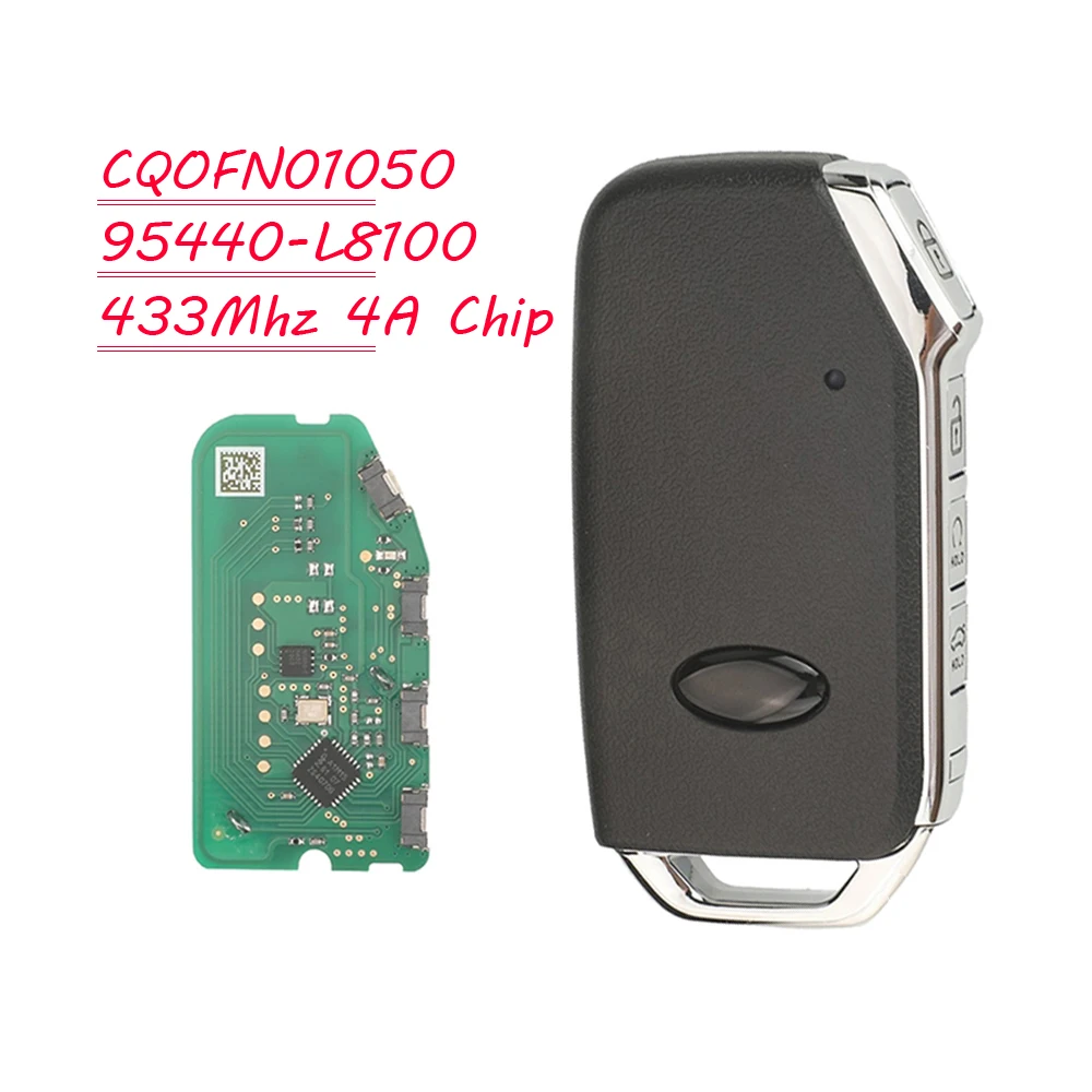jingyuqin New Remote Car Key Control For KIA K8 2022-2024 CQOFN01050 95440-L8100 433Mhz 4A Chip Smart Fob
jingyuqin New Remote Car Key Control For KIA K8 2022-2024 CQOFN01050 95440-L8100 433Mhz 4A Chip Smart Fob