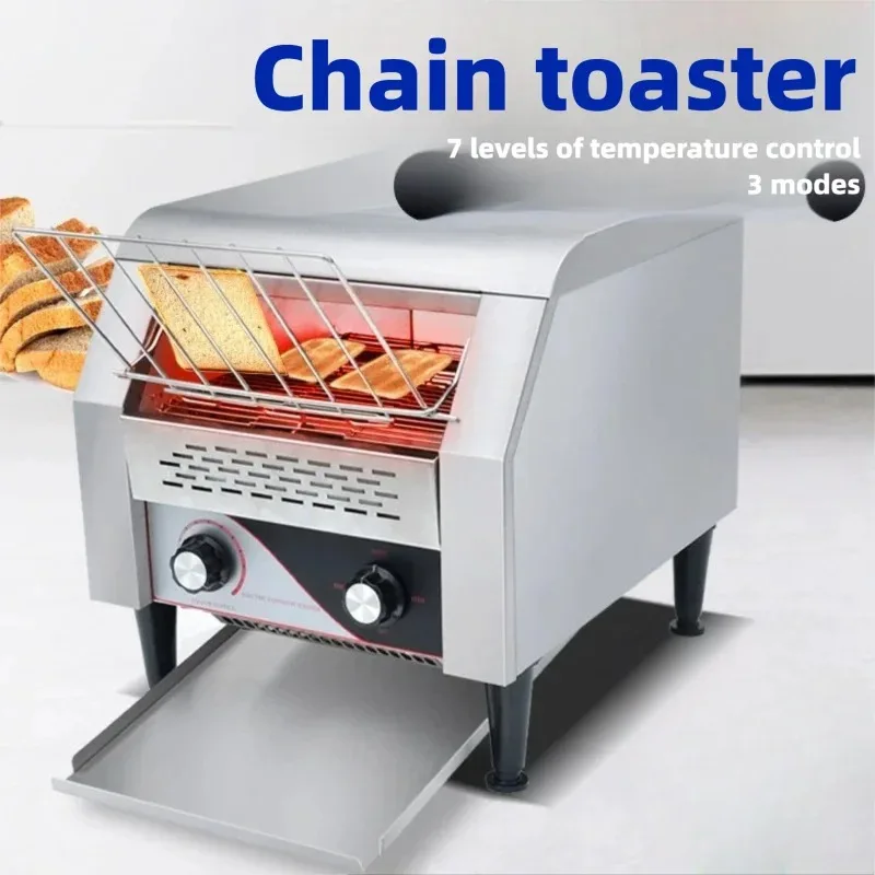 Conveyor Chain Toaster Commercial Automatic Bread Toaster Machine For Hotel Breakfast Baking Toast Sandwich Making Equipment
Conveyor Chain Toaster Commercial Automatic Bread Toaster Machine For Hotel Breakfast Baking Toast Sandwich Making Equipment