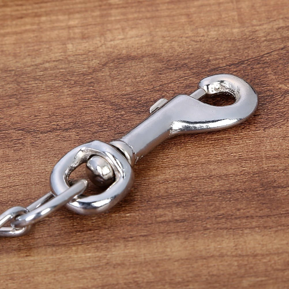 120Cm Metal Dog Leash For Cat Puppy With Pu Handle Pet Lead Durable Alloy Buckle D Ring Collar Black Silver 120*1.8Cm Hard Metal
120Cm Metal Dog Leash For Cat Puppy With Pu Handle Pet Lead Durable Alloy Buckle D Ring Collar Black Silver 120*1.8Cm Hard Metal