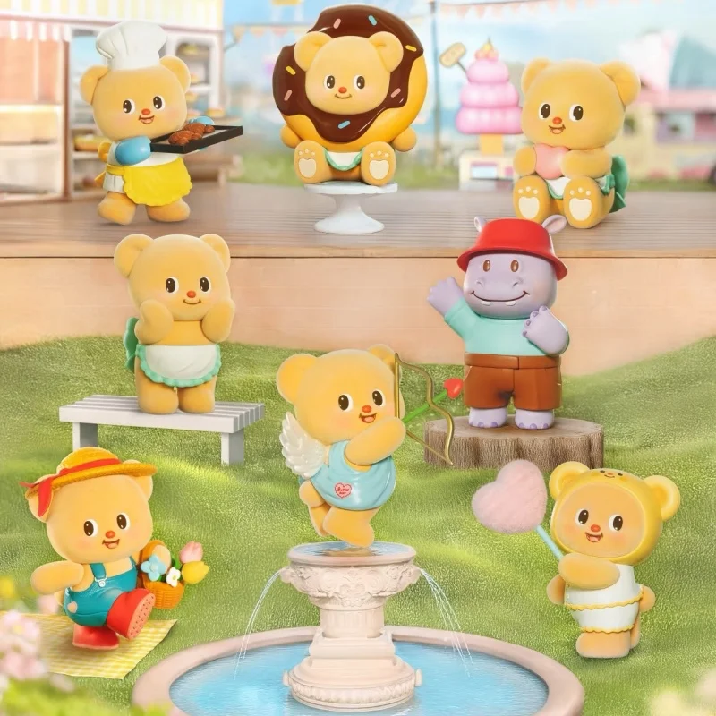 Butterbear Sweet Life Series Blind Box Doll Toys Action Figure Butterbear Flocking Figurines Desktop Gifts For Toy Girls
Butterbear Sweet Life Series Blind Box Doll Toys Action Figure Butterbear Flocking Figurines Desktop Gifts For Toy Girls