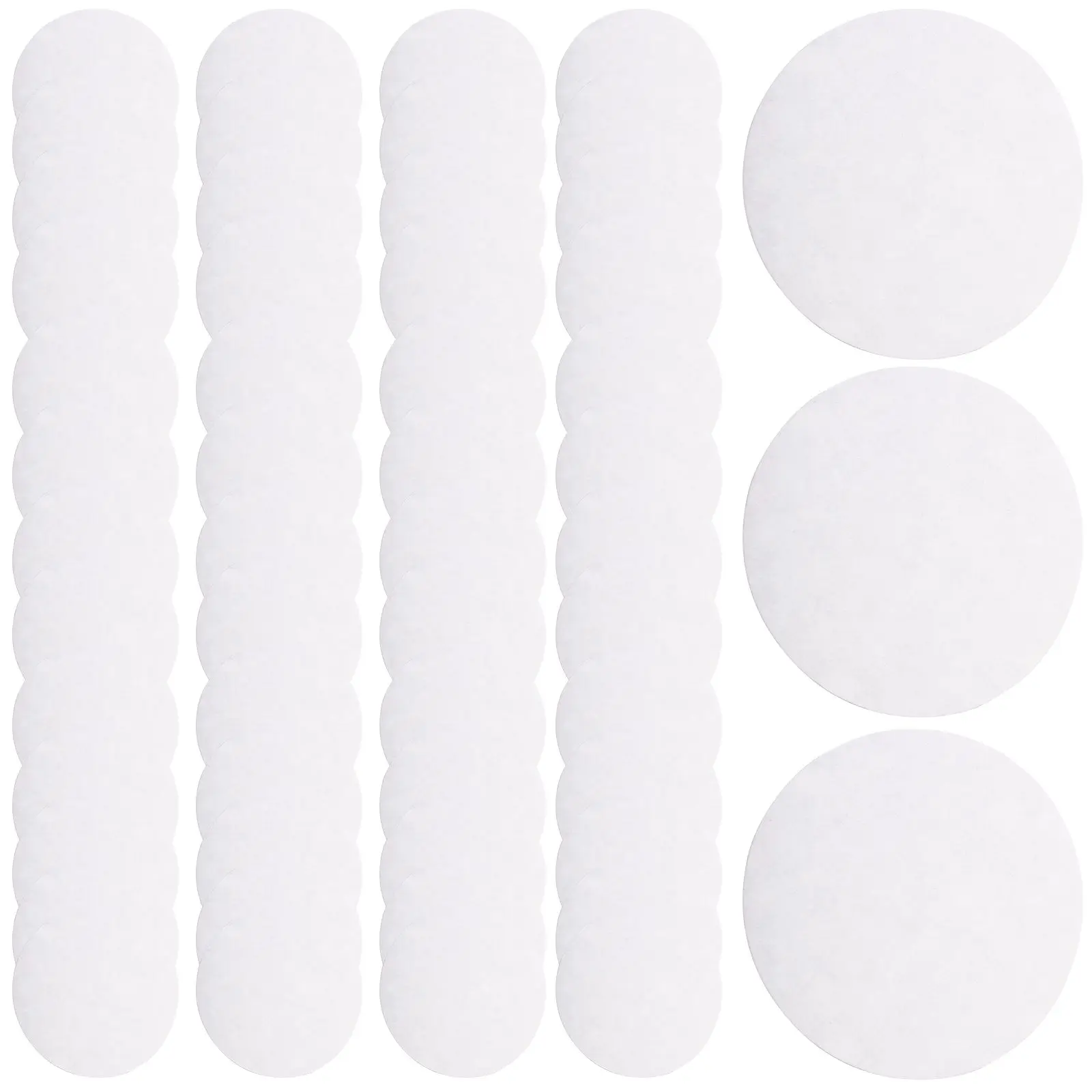 100 PCS Qualitative Filter Paper Discs Medium Flow Rate Lab White Fan Teaching Equipment Chemistry Applications
100 PCS Qualitative Filter Paper Discs Medium Flow Rate Lab White Fan Teaching Equipment Chemistry Applications