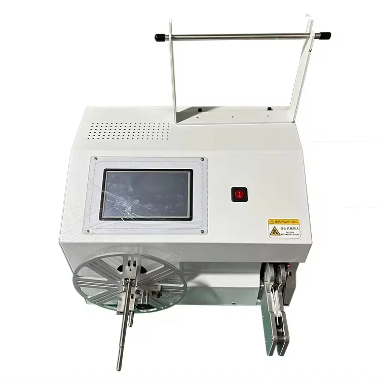 Автоматическая намотка шнура питания Кабель передачи данных Машина для скручивания одной катушкой Машина для связывания кабеля с прорезиненным железным сердечником
Автоматическая намотка шнура питания Кабель передачи данных Машина для скручивания одной катушкой Машина для связывания кабеля с прорезиненным железным сердечником