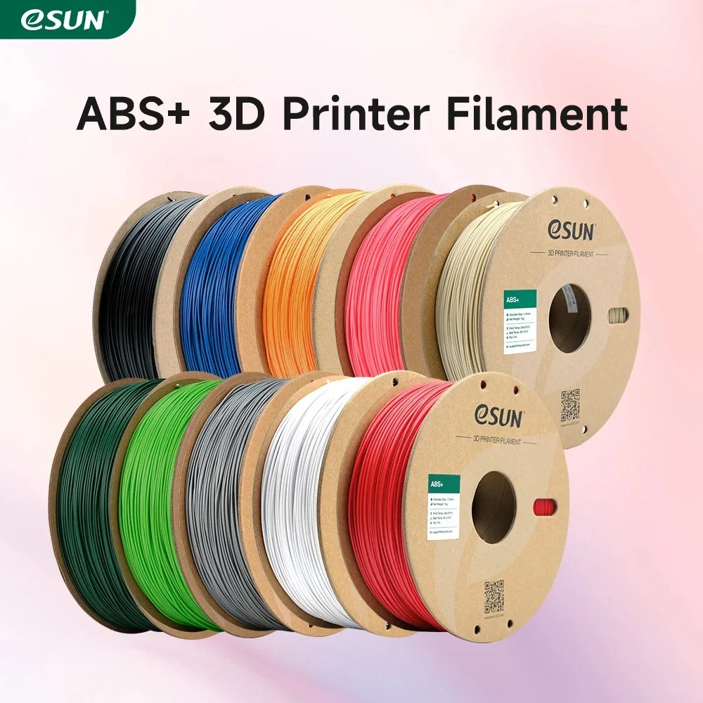 eSUN ABS+ 3D Printer Filament 1.75mm 1KG ABS+ 3D Plastic Printing Filament 2.2 LBS Spool 3D Printing Material for 3D Printer
eSUN ABS+ 3D Printer Filament 1.75mm 1KG ABS+ 3D Plastic Printing Filament 2.2 LBS Spool 3D Printing Material for 3D Printer