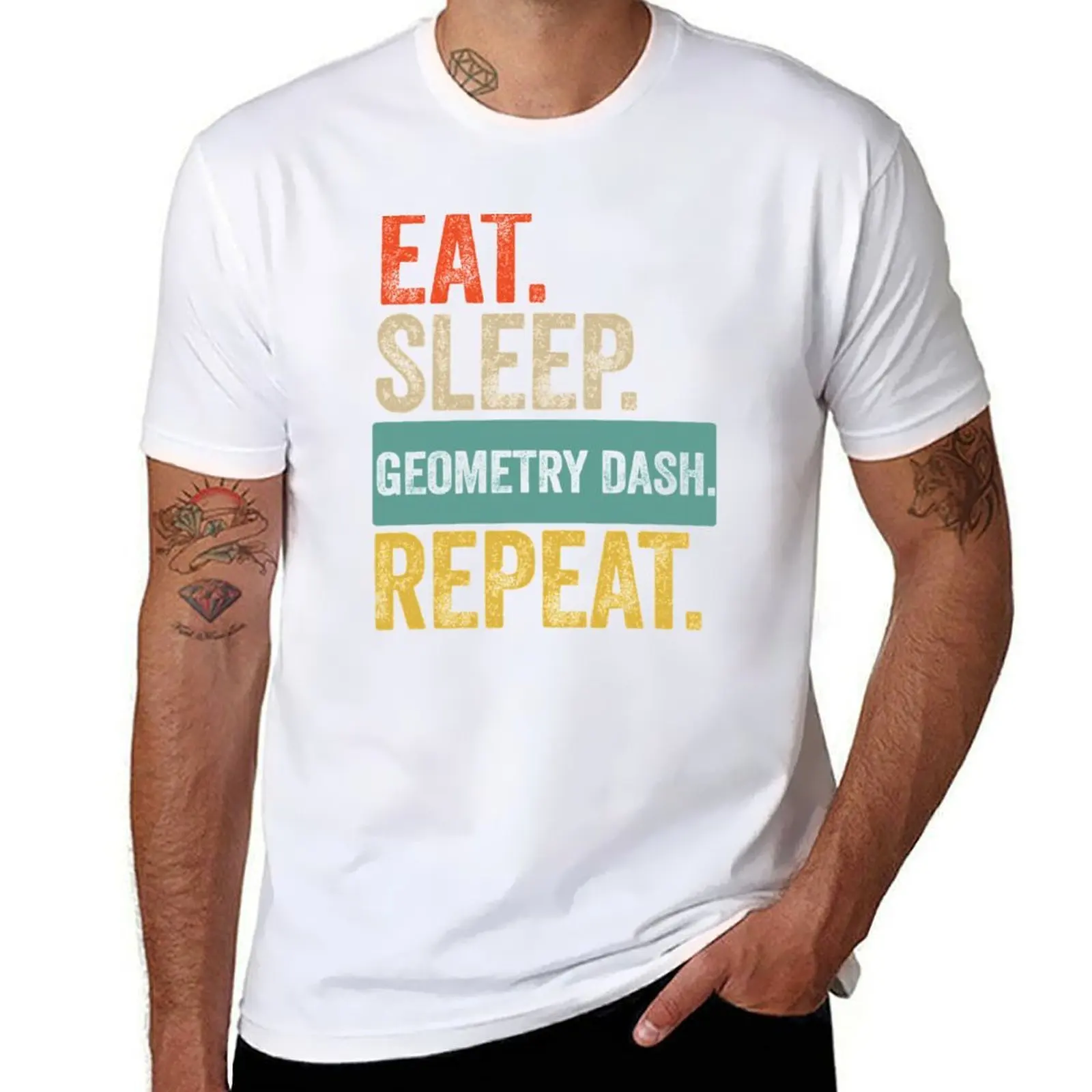 Eat sleep geometry dash repeat retro vintage T-Shirt t shirt custom print anime tshirt T-Shirt
Eat sleep geometry dash repeat retro vintage T-Shirt t shirt custom print anime tshirt T-Shirt