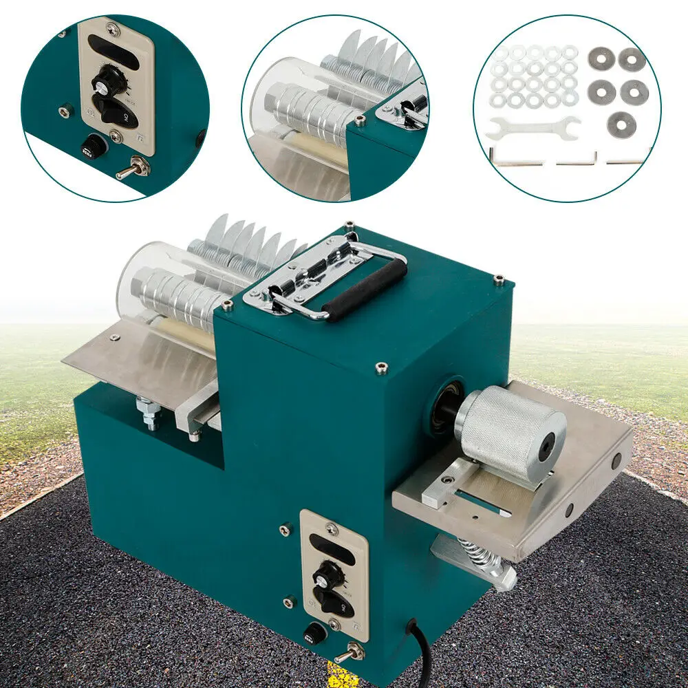 Double Head Leather Strap Cutter Machine Strip Belt Cutting Bags Shoes Paper Slitter with Edge Folding DIY Tool 110V/220V
Double Head Leather Strap Cutter Machine Strip Belt Cutting Bags Shoes Paper Slitter with Edge Folding DIY Tool 110V/220V