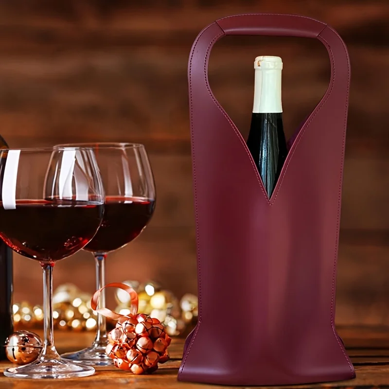 Элегантная сумка для бутылки вина из искусственной кожи, подарочная сумка для вина, подходит для подарка на годовщину свадьбы, празднования Рождества
Элегантная сумка для бутылки вина из искусственной кожи, подарочная сумка для вина, подходит для подарка на годовщину свадьбы, празднования Рождества