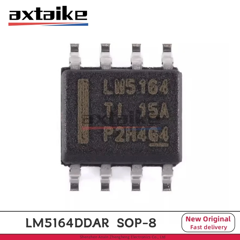 10PCS LM5164DDAR SOP-8 LM5164 SMD SO PowerPAD 100V Input 1A Synchronous Buck DC/DC Converter With Ultra-low IQ IC
10PCS LM5164DDAR SOP-8 LM5164 SMD SO PowerPAD 100V Input 1A Synchronous Buck DC/DC Converter With Ultra-low IQ IC