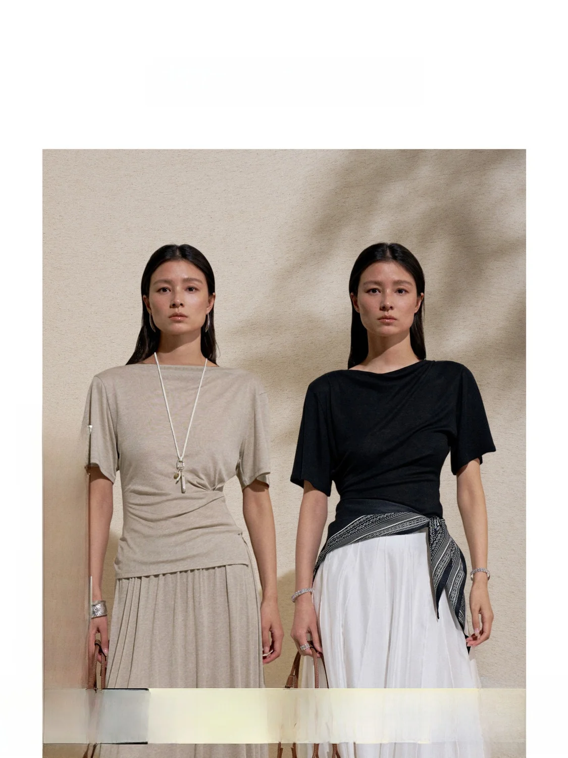 ZhiZhi Knitted T-Shirt And Umbrella Skirt Set Women's Spring Summer New Style Gathered Waist One-Shoulder Soft Comfortable
ZhiZhi Knitted T-Shirt And Umbrella Skirt Set Women's Spring Summer New Style Gathered Waist One-Shoulder Soft Comfortable