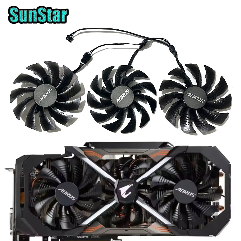 НОВЫЙ 95 мм AORUS GTX 1080Ti 1070 T129215BU PLD10015B12H вентилятор охлаждения графического процессора для Gigabyte AORUS GTX 1070 1080 1080TI охлаждение видеокарты
НОВЫЙ 95 мм AORUS GTX 1080Ti 1070 T129215BU PLD10015B12H вентилятор охлаждения графического процессора для Gigabyte AORUS GTX 1070 1080 1080TI охлаждение видеокарты