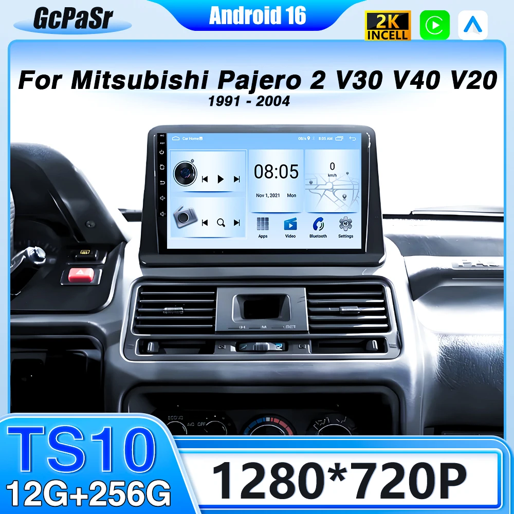 Автомагнитола Android 16 для Mitsubishi Pajero 2 V30 V40 V20 1991-2004, 2 DIN, мультимедийный видеоплеер, Carplay, Bluetooth, 8-ядерный процессор, 5G DSP
Автомагнитола Android 16 для Mitsubishi Pajero 2 V30 V40 V20 1991-2004, 2 DIN, мультимедийный видеоплеер, Carplay, Bluetooth, 8-ядерный процессор, 5G DSP