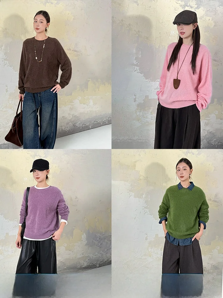 Мягкий шерстяной свитер, разноцветная пряжа Camere, 260 г, приятный для кожи, осенне-зимний новый пуловер Long Sve round Ne
Мягкий шерстяной свитер, разноцветная пряжа Camere, 260 г, приятный для кожи, осенне-зимний новый пуловер Long Sve round Ne